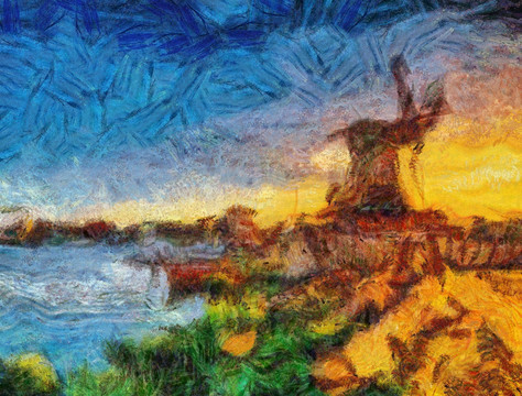 抽象装饰画