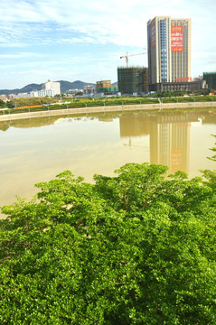 西溪两岸风景