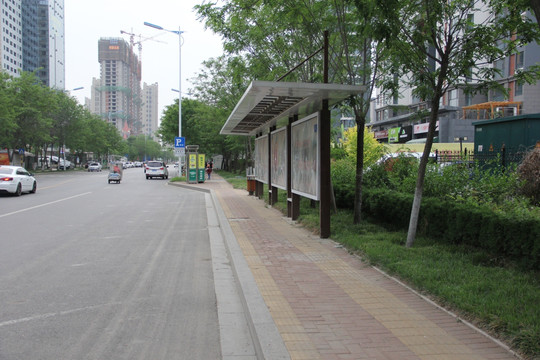 城市公交站牌
