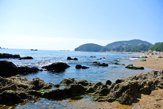 棒棰岛海边