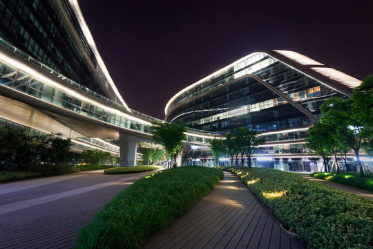 上海凌空SOHO夜景