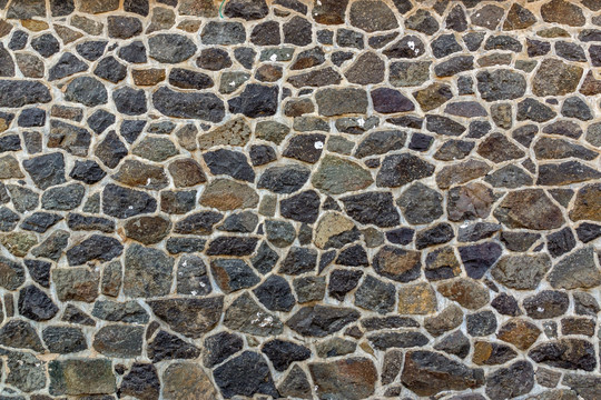 石头墙 石纹