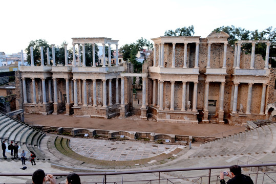 西班牙塞维利亚古罗马剧院遗迹