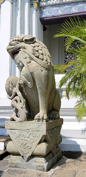 麒麟 石雕 雕像