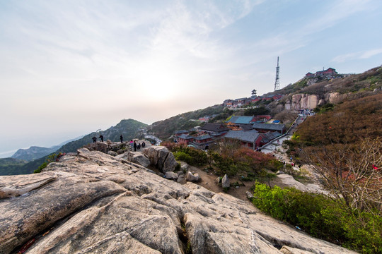 泰山顶风光