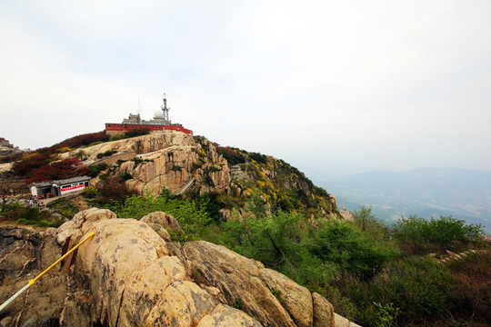 泰山玉皇顶建筑