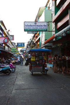 芭提雅街景 泰国风光