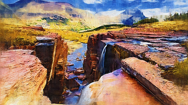油画 风景
