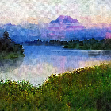 油画 风景