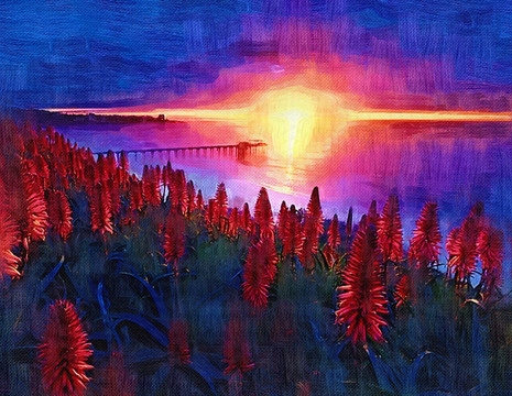 油画 风景