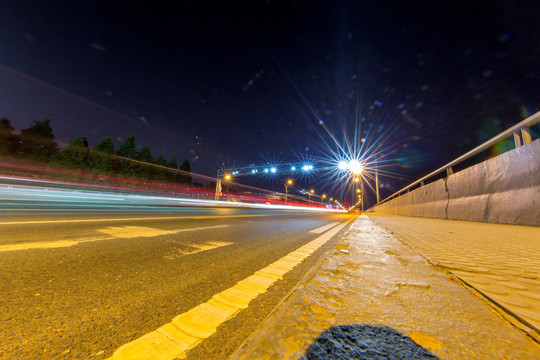 武汉长江二桥夜景