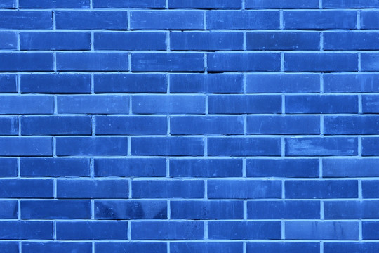 蓝砖墙