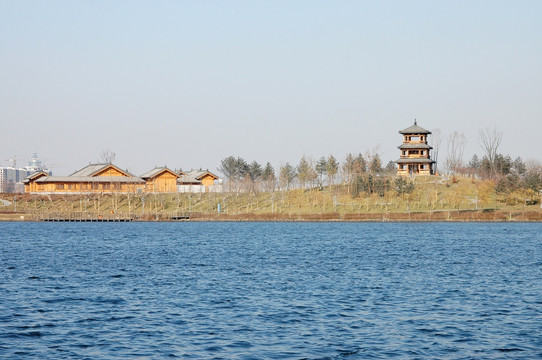 南湖公园建筑