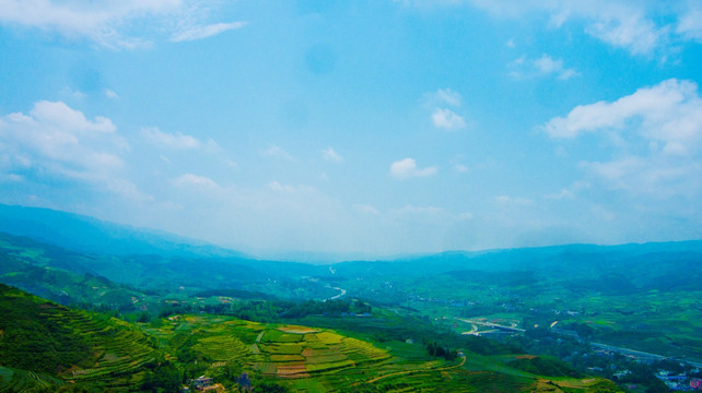 丘陵地  山地