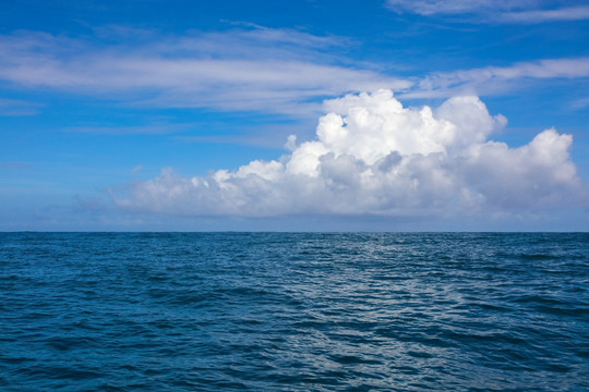 大海 蓝天 白云 海景 海洋