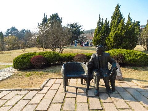 公园雕塑 座椅