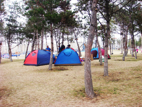 露营 野外 帐篷