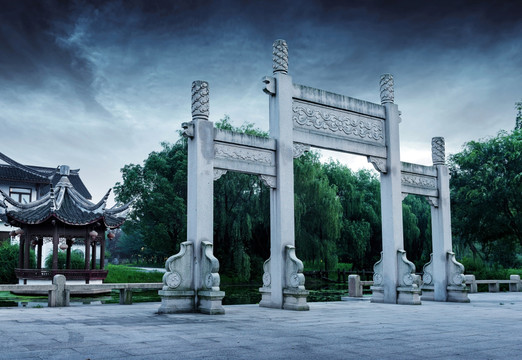中国古代石牌坊
