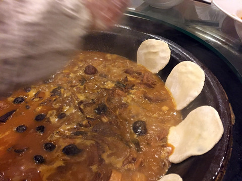 柴火贴饼子