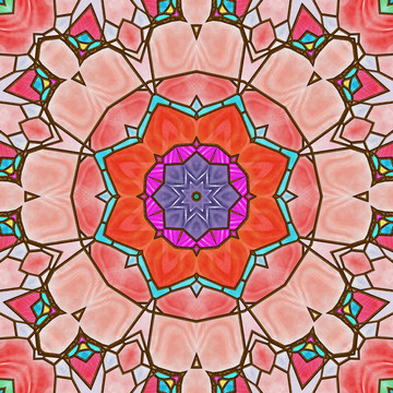 染色玻璃 玻璃贴花