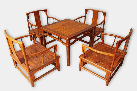 中式方桌椅子