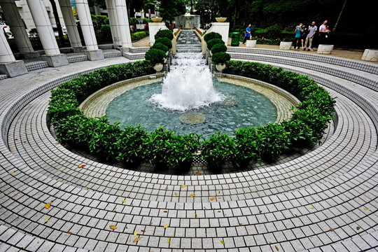 香港公园喷泉