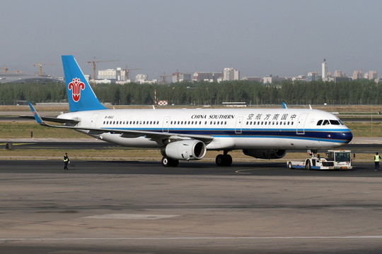 南方航空在北京首都机场