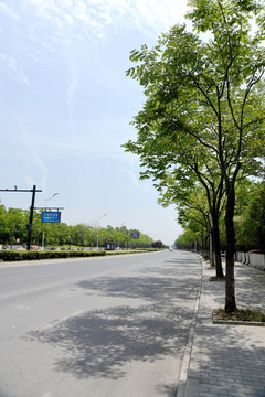 道路街景杭州