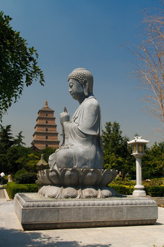 陕西西安大雁塔景区