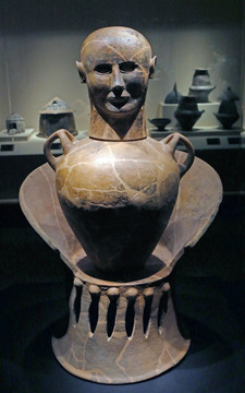 古代人形骨灰瓮
