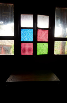 传统彩色玻璃窗