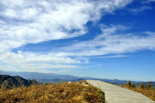 山西五台山驼梁风光摄影