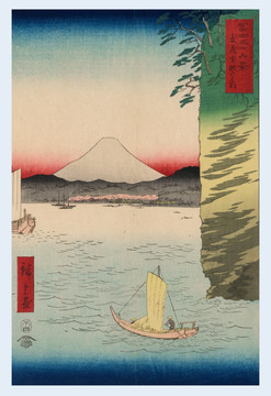 日本绘画 帆船 （未分层）