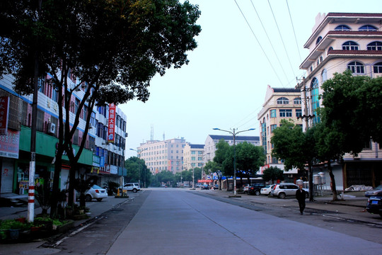 台州温岭牧屿街景