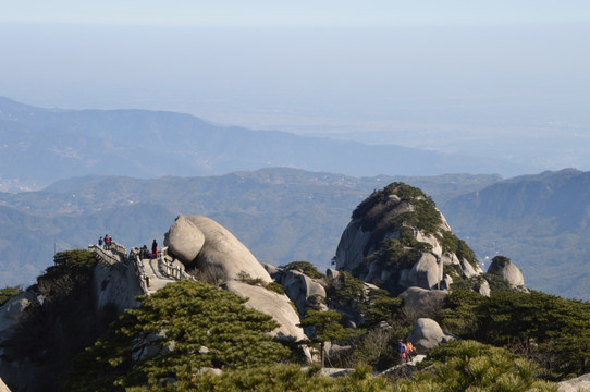 天柱山风景