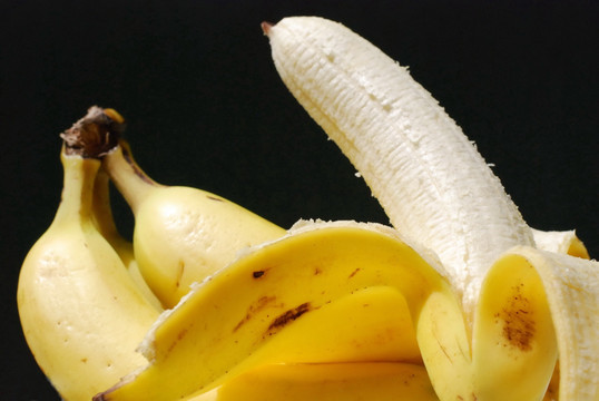 香蕉摆件特写