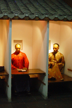 中国古代科举考试 仿真蜡像