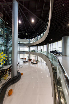 上海汽车博物馆环型长廊