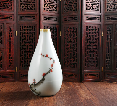 中国风陶瓷瓶子 工艺品