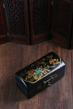 中国风木质锦盒