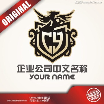 马盾牌logo