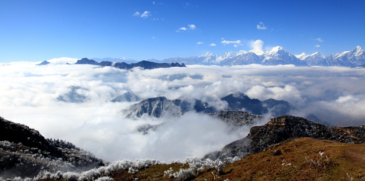 西藏雪山