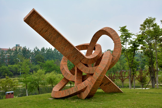 芜湖雕塑公园 中国梦