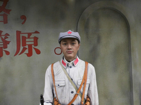 红军蜡像