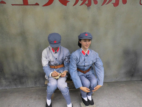 红军蜡像