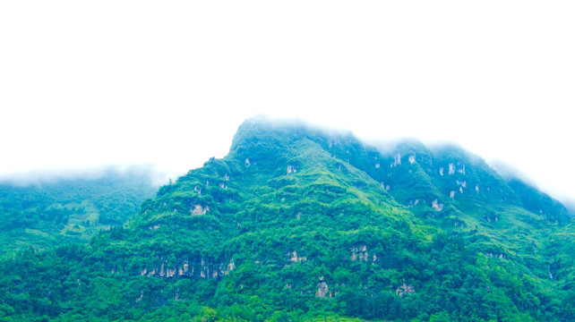 青山入云  大山