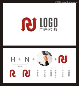 RN字母LOGO 设计