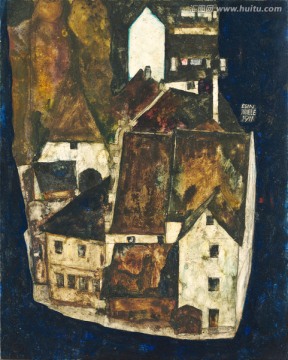 席勒 抽象油画