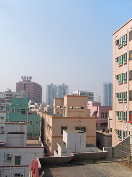 深圳城中村 居民区 住宅楼