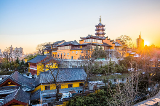 鸡鸣寺全景